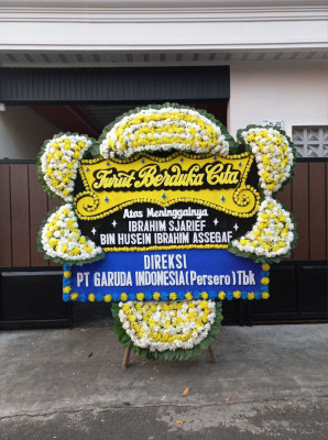 Papan Bunga Duka di Kebonarum