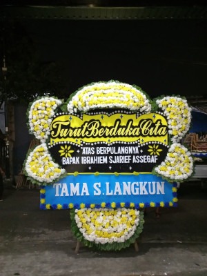 Papan Bunga Duka di Kebonarum