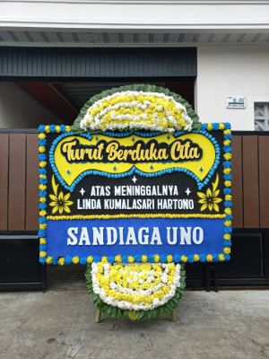 Papan Bunga Duka di Kebonarum