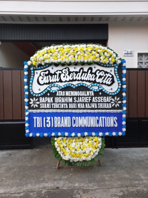 Papan Bunga Duka di Kebonarum